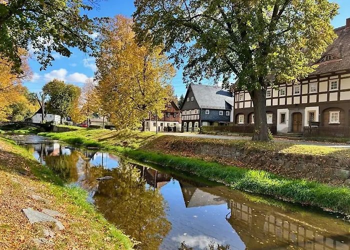 Romantische Marie - Historisches Flair Und Infrarot-sauna Apartment Grossschoenau