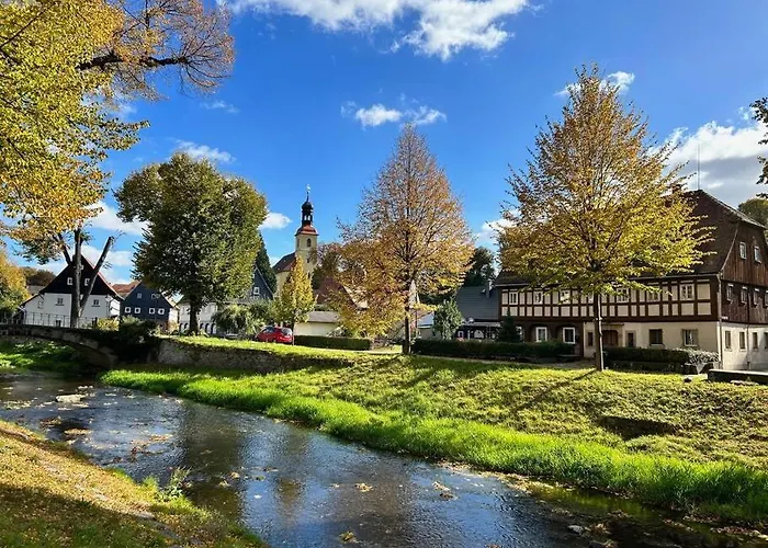 شقة Romantische Marie - Historisches Flair Und Infrarot-sauna غروسشوناو